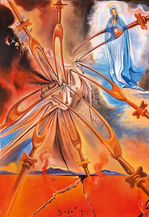 Dali's 'The Vision of Hell'